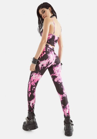 Sweet Inferno Flame Bustier Set