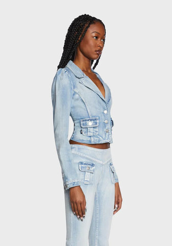 Jessica Denim Blazer