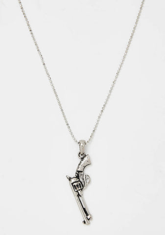 Shoot Ya Shot Charm Necklace
