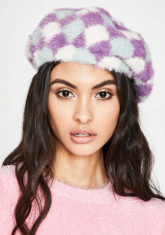 Ivy League Icon Plaid Beret