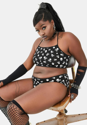 Luxe Lovesick Skull Sleep Set