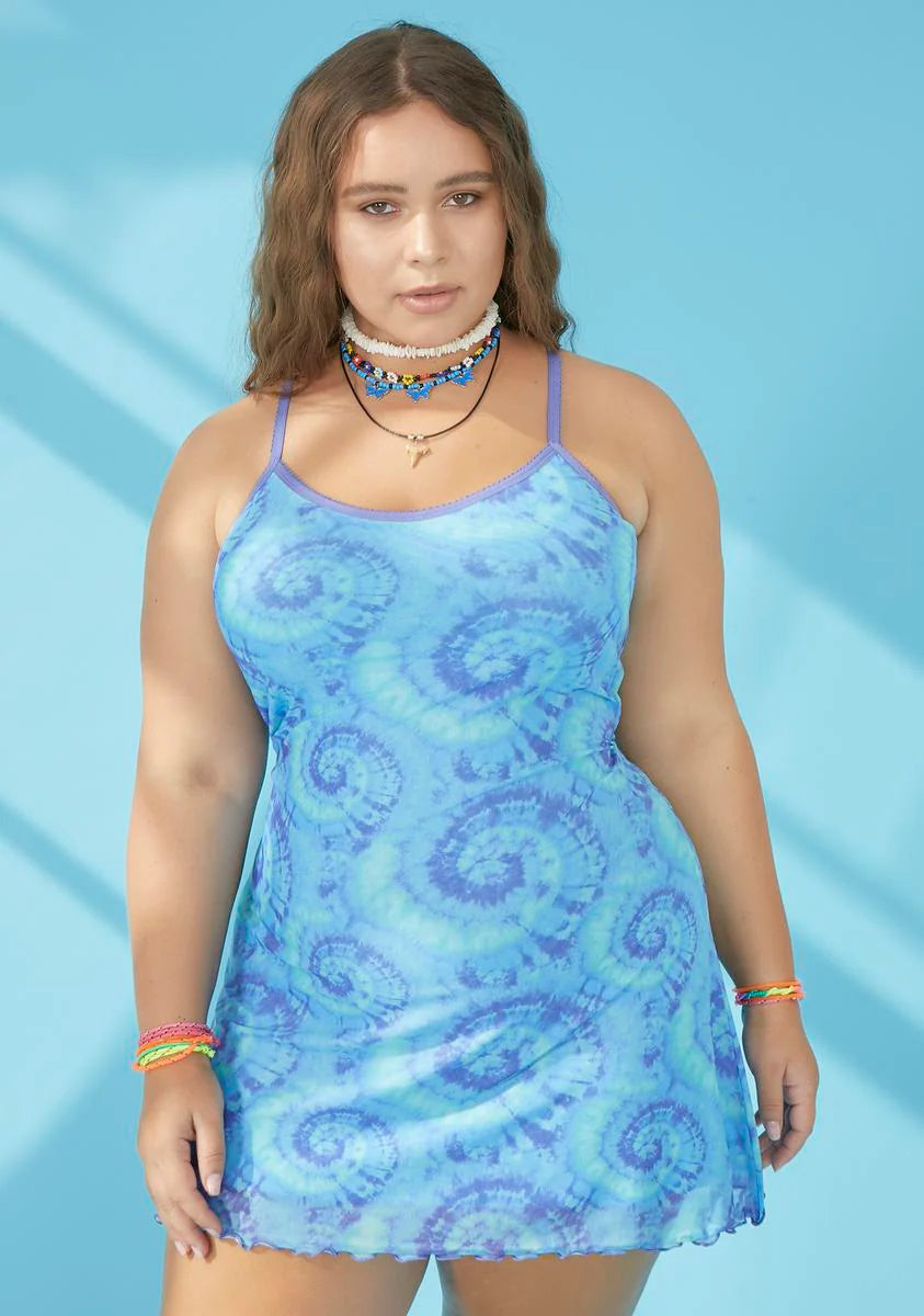 Always Chasin' Mavericks Mesh Dress