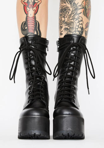 Step It Up Platform Boots