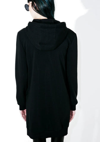 Emily Long Zip-Up Hoodie