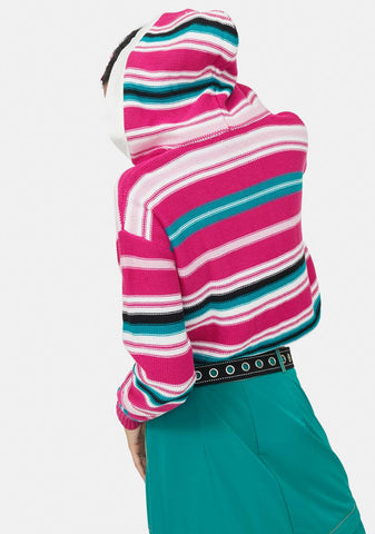 Verified Vibes Striped Sweater