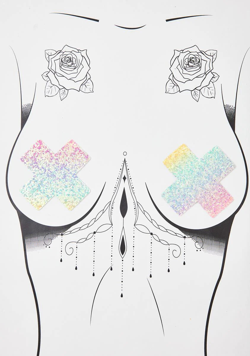 Smarties Party Cross Pasties