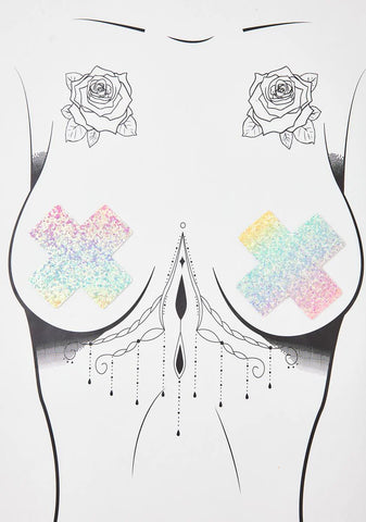 Smarties Party Cross Pasties