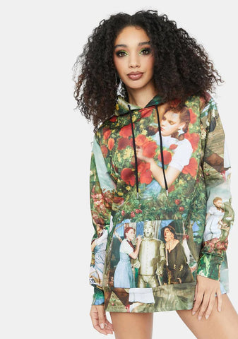 Over The Rainbow Oversized Hoodie