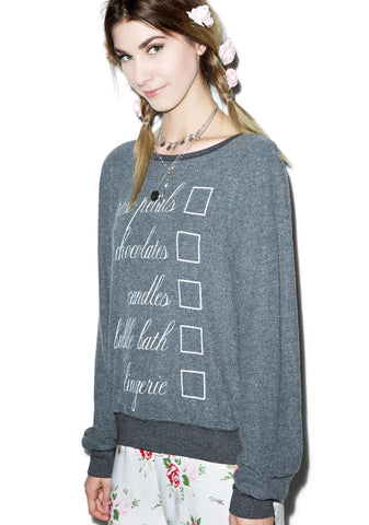 Hot Date Baggy Beach Jumper