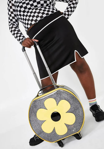 Wild Flower Roller Luggage