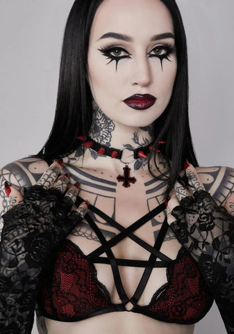 Hellfire Street Spiked Choker