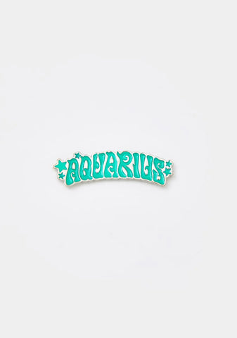 Always Aquarius Enamel Pin