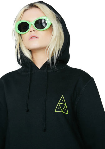 Triple Triangle Pullover Hood
