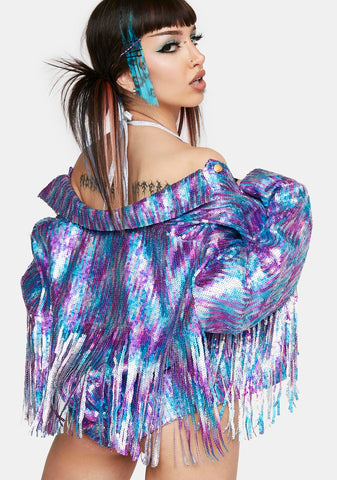 Made To Dream Sequin Jacket