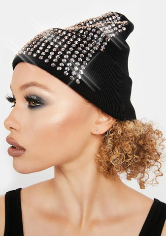 Sonic Dusk Sparkle  Rhinestone Beanie