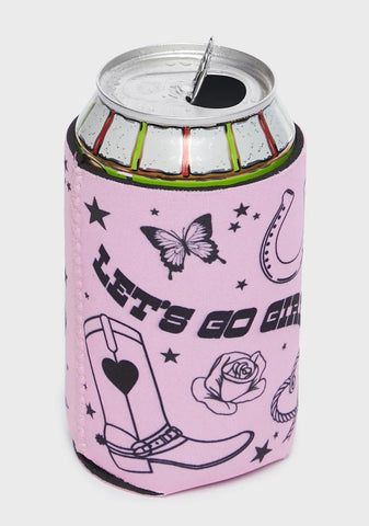 Let's Go Girls Koozie