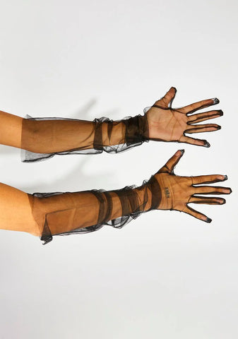 Tulle Hun Gloves
