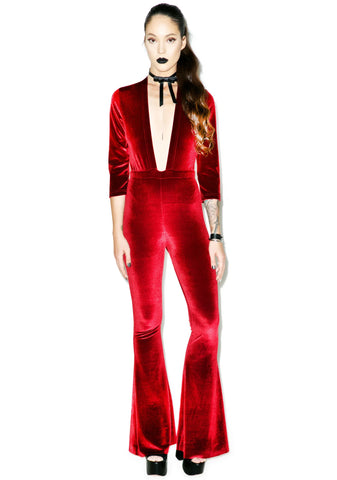 Ritchie Velvet Jumpsuit
