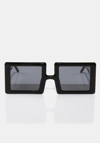 Boxy Tic Tac Toe Sunglasses
