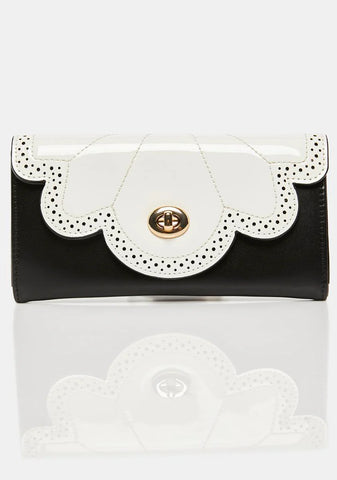 Scalloped Wallet