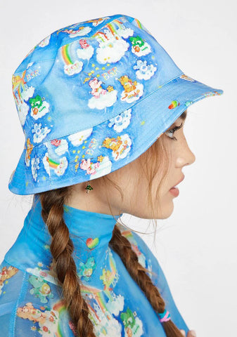 X Care Bears Care A Lot Bucket Hat