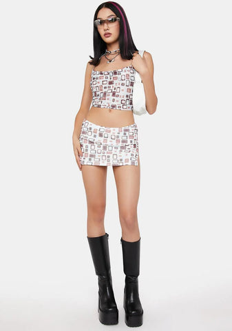 Talking Nonsense Skirt Set