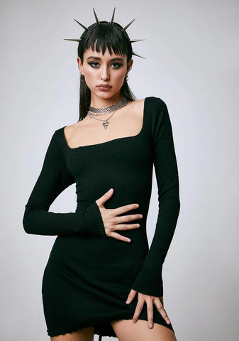 Sentenced To Life Mini Dress