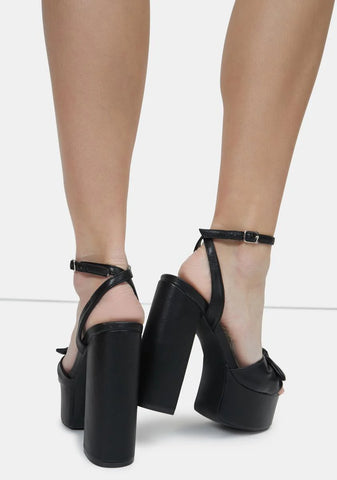 Wicked Love Languages Platform Sandals