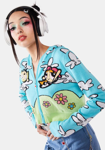 Signal In The Sky Zip-Up Hoodie