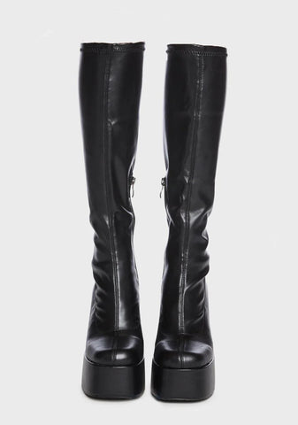 Restless Riser Platform Long Boots