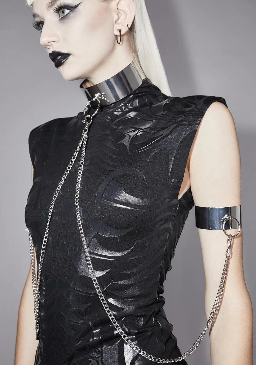 The Wrong House Metal Choker