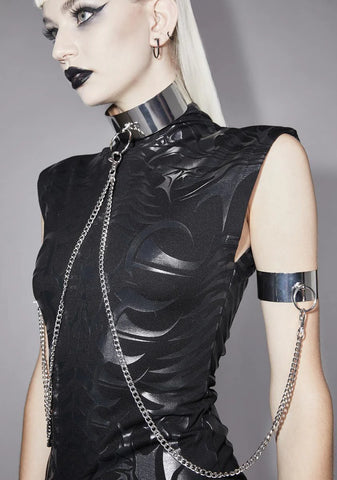 The Wrong House Metal Choker