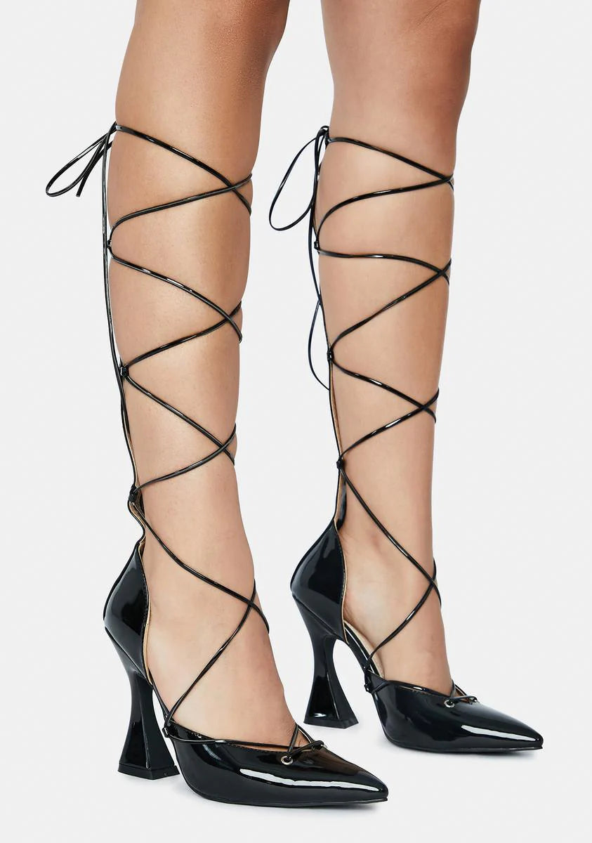 Sway Lace Up Heels