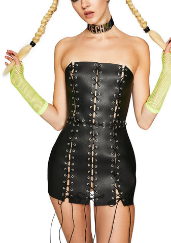 Speaker Bound Mini Dress