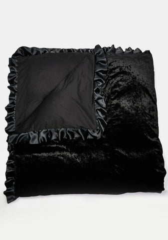 Sinister Snooze Velvet Duvet Cover