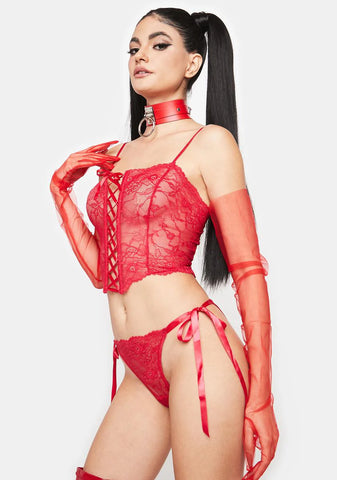 Stay Overnight Lingerie Set