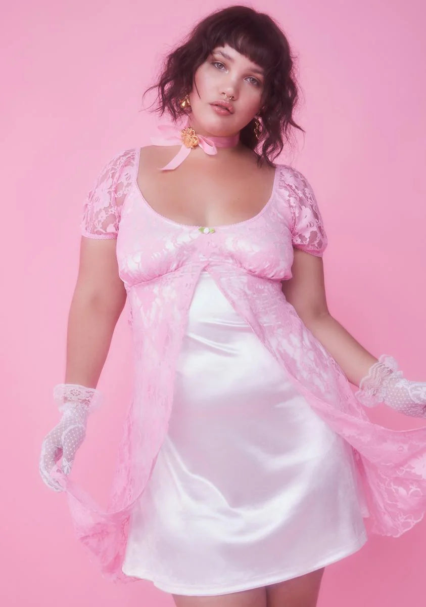 Her True Love's Kiss Lace Dress