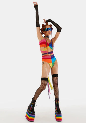 Falling In Love Crop Top