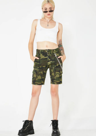 Baddie Expedition Camo Shorts
