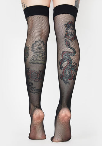 Video Vixen Thigh Highs