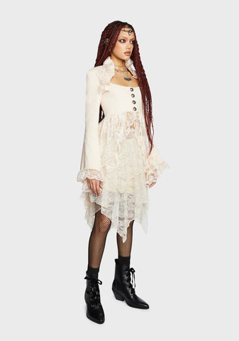 With Bated Breath Bustle Jacket