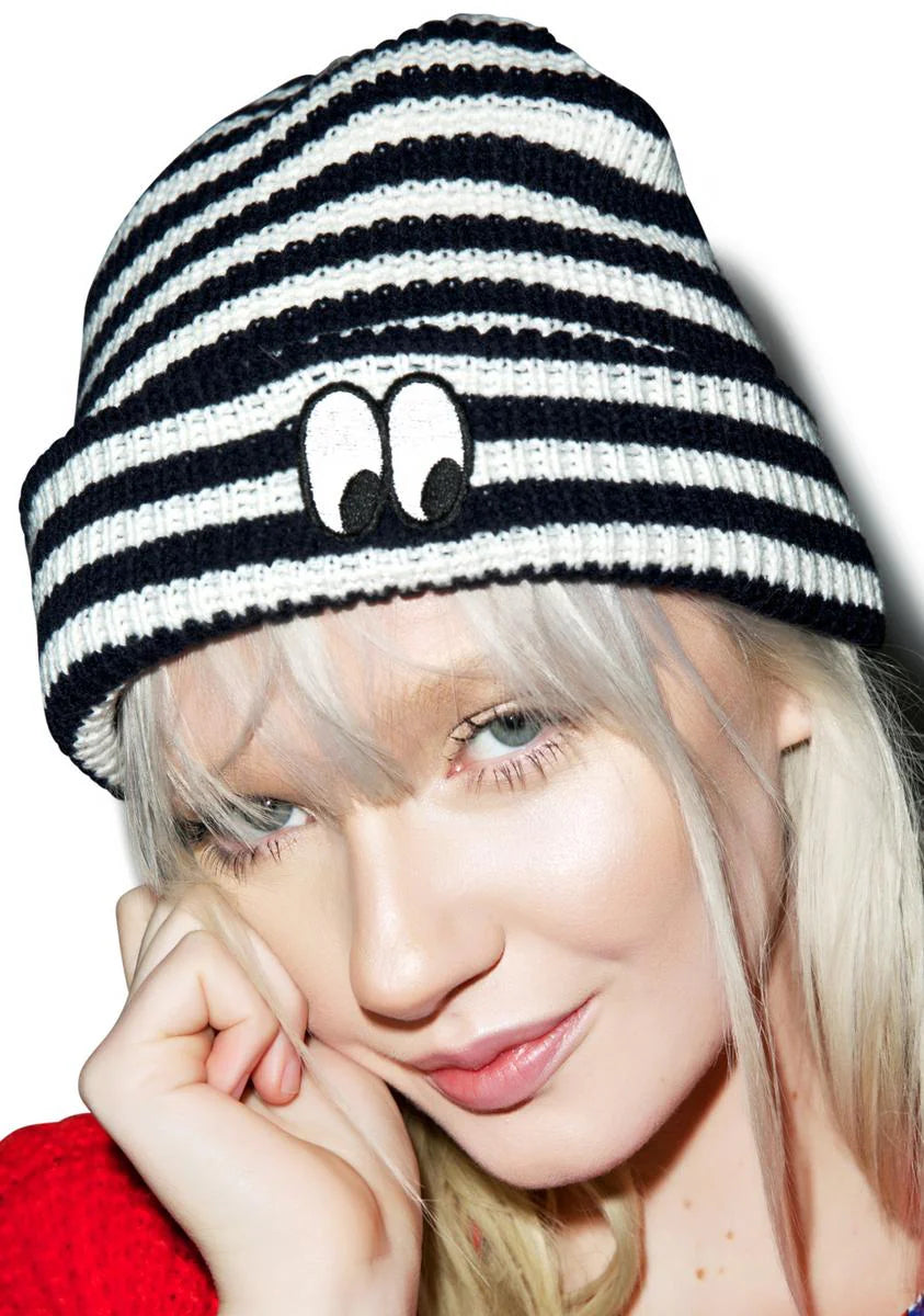 Stripey Eye Beanie