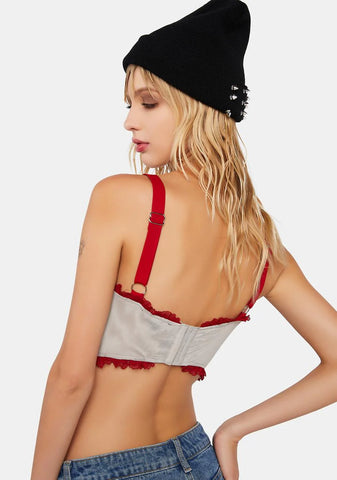 Killer Clown Bustier Top