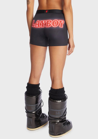 RHD Neon Playboy Boy Short Long