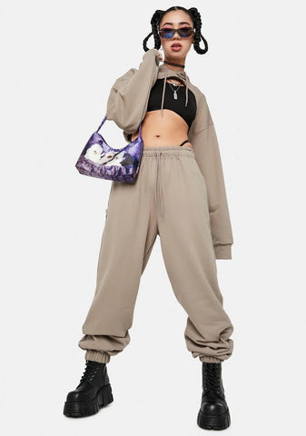 Mocha Newness Jogger Pants