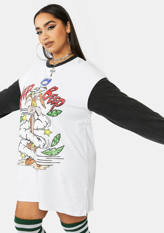 Plus Born To Be Wile E. Graphic Tee