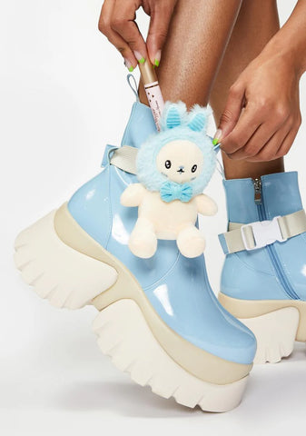 My Blue Melody Platform Boots