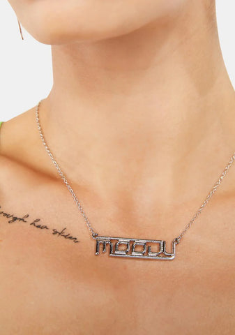 Attitude Problem Pendant Necklace