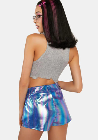 Electric Feel Iridescent Shorts