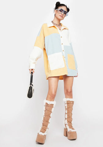 Mango Strange Things Corduroy Jacket